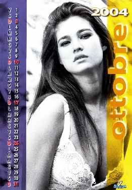 Calendario Manuela Arcuri